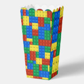 建物ブロック誕生日招待状、ボーイズ誕生日 フェイバーボックス (裏面)