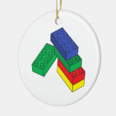 建物ブロック セラミックオーナメント (左)