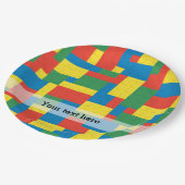 建物ブロック ペーパープレート (アングル)