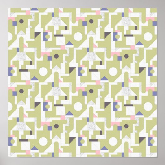 建物ブロック ポスター (正面)