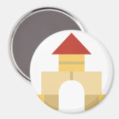 建物ブロック マグネット (正面/裏面)