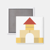建物ブロック マグネット (正面/裏面)