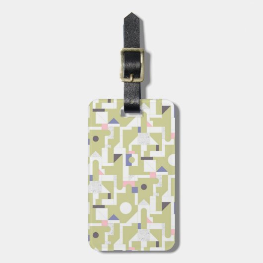 建物ブロック ラゲッジタグ (正面縦)