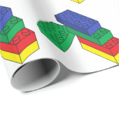 建物ブロック ラッピングペーパー (ロールコーナー)