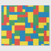 建物ブロック ラッピングペーパー (フラット)