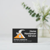 建物ホームシルバーハンマーハンドイマン 名刺 (スタンド正面)