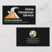 建物ホームシルバーハンマーハンドイマン 名刺 (正面/裏面)