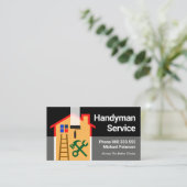 建物ホーム修理便利便所 名刺 (スタンド正面)