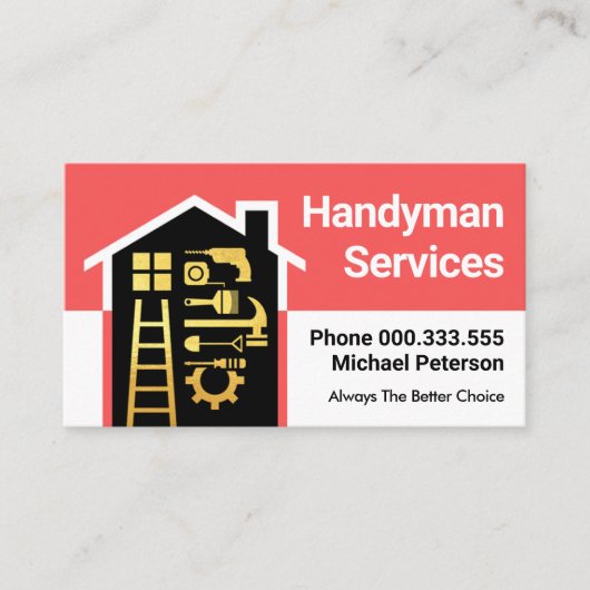 建物ホーム建築作品 名刺 (正面)