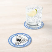 建物マテリアルを使用するビルダ建物貿易 ラウンドペーパーコースター (インサイチュ)