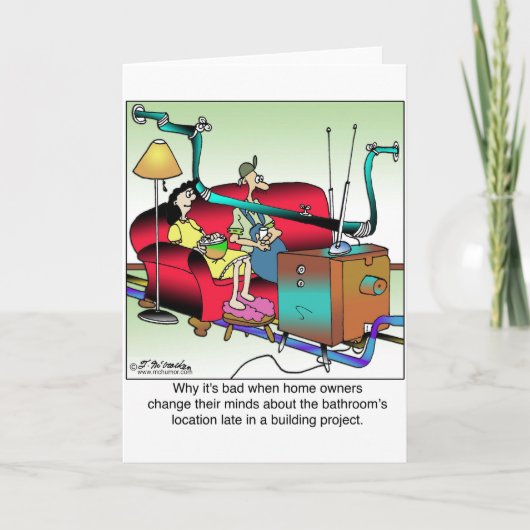 建物中に浴室の場所を変更しない カード (正面)