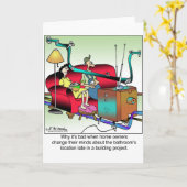 建物中に浴室の場所を変更しない カード (黄色い花)