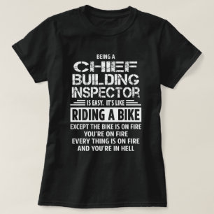 建物主任検査官 Tシャツ