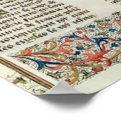 建物修道院の基礎 ポスター (角)