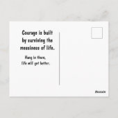 建物勇気 ポストカード (裏面)