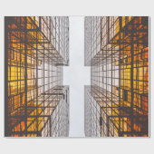 建物反射 ラッピングペーパー (フラット)