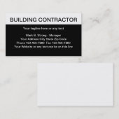 建物契約者名刺 名刺 (正面/裏面)