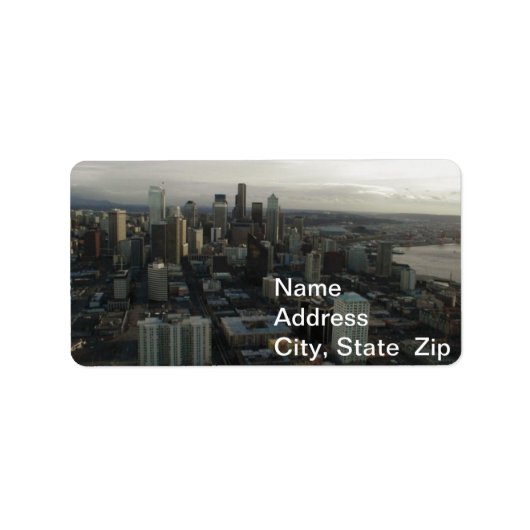 建物宇宙ニードル ラベル (正面)