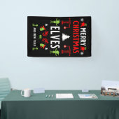 建物建築クリスマス醜い 横断幕 (トレードショー)