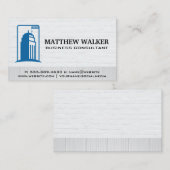 建物建築サイト | レンガ材 名刺 (正面/裏面)