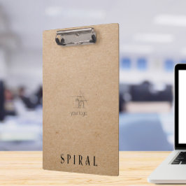 建物建築契約者クラフト紙 クリップボード