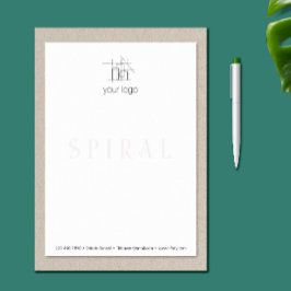 建物建築契約者ミニマモダンリスト レターヘッド