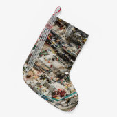 建物建築 スモールクリスマスストッキング (正面 (吊り時))