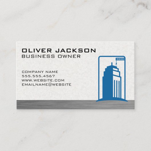 建物建築 名刺 (正面)