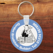 建物材料を含む汎用ビルダ キーホルダー (裏面)