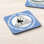 建物材料を含む汎用ビルダ コースター (左側)