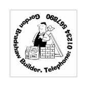 建物材料を含む汎用ビルダ ラバースタンプ (インプリント)