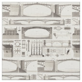 建物橋 ファブリック (クローズアップ)