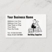 建物用品マンガの名刺 名刺 (正面)
