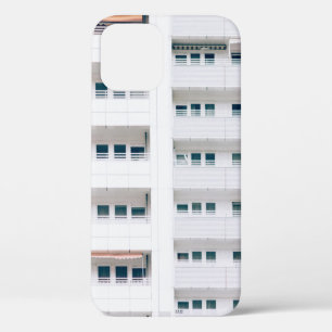 建物窓の風景写真 iPhone 12ケース