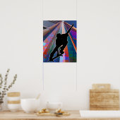 建物線のスケートボード ポスター (キッチン)