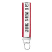 建物考えズクラスルームズキーチェーンリストレット リストバンドキーホルダー (鍵ボトム)