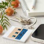 建物花 キーホルダー (正面右)