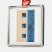 建物花 メタルオーナメント (左)