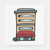 建物錯体 スタンダードランチョンナプキン (正面)