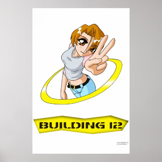 建物12アレックスポスター ポスター (正面)