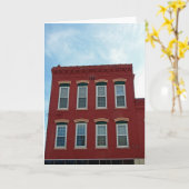 建物157 カード (黄色い花)