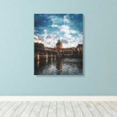 建物 キャンバスプリント (インサイチュ (ウッドフロア))