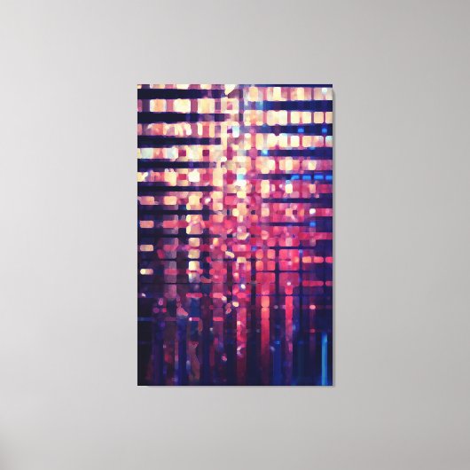 建物 キャンバスプリント (正面)