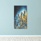 建物 キャンバスプリント (インサイチュ (ウッドフロア))