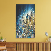 建物 キャンバスプリント (インサイチュ (リビング))