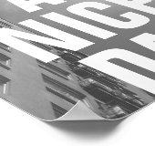 建物&スカイムラル ポスター (角)