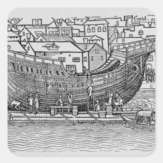 建物 スクエアシール (正面)