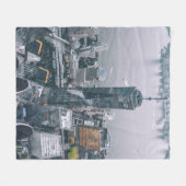 建物 フリースブランケット (正面(横))
