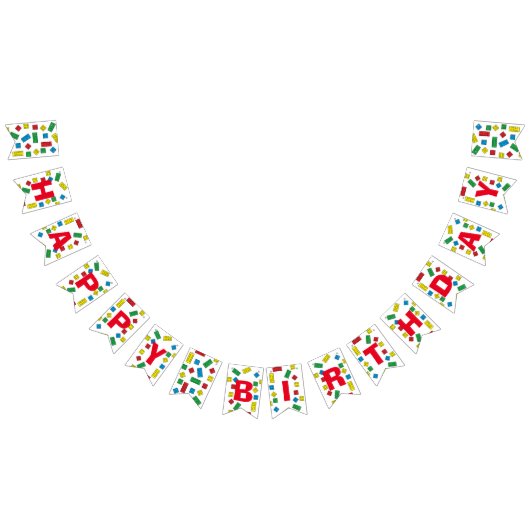 「建物·ブロック」バンティング·バナー バンティングフラッグ (全)