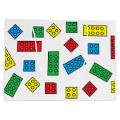 「建物·ブロック」大抱き枕 ラージペーパーバッグ (裏面)